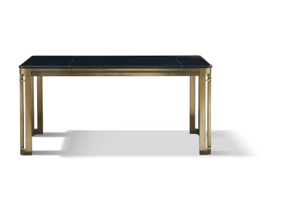 Mesa de comedor de diseño, mesa de sala de estar de 160x80 cm.