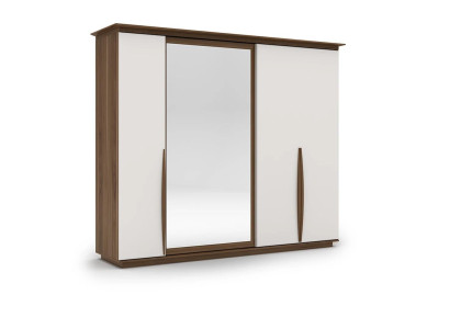 Armario de lujo para dormitorio moderno, armario de madera, diseño de muebles nuevo.