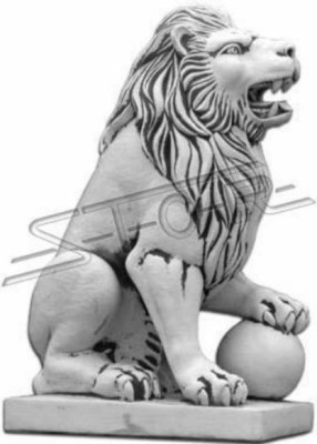 Noble caballero león estatua escultura figuras esculturas jardín