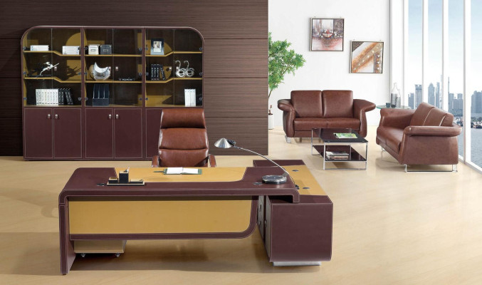 Mobiliario de oficina, mueble de libros, archivador de lujo, muebles modernos, armario.