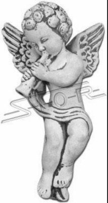 Ángel 27cm Escultura Diseño Figura Estatua Figuras de jardín Estatuas