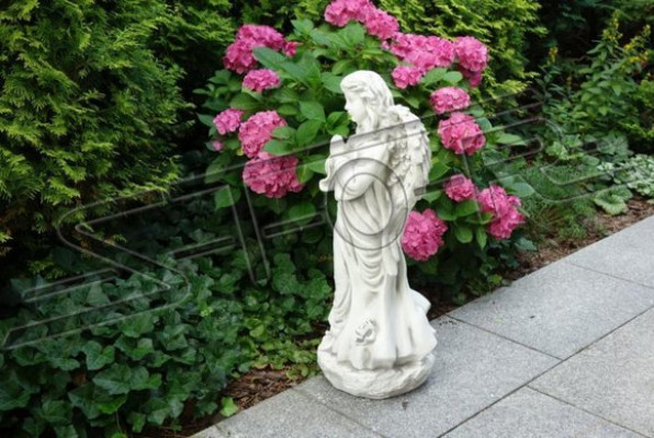 Engel 78 cm escultura diseño figura estatua jardín figuras estatuas