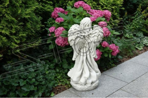 Engel 78 cm escultura diseño figura estatua jardín figuras estatuas