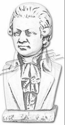 Inglaterra Señor Busto estatua figura jardín figuras estatuas escultura decorativa