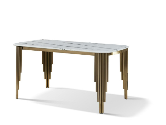 Mesa de comedor diseño mesa acero decoración comedor moderno sala cocina