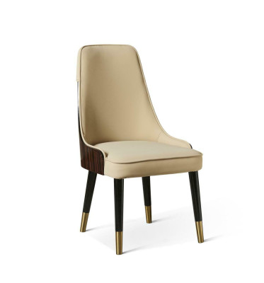 Comedor silla de respaldo diseño silla tela sillas tapizado lujo sillón sillones.