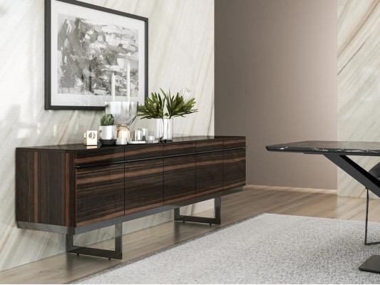 Comedor Mueble Aparador Moderno Cómoda Diseño Armario de Madera Nuevo