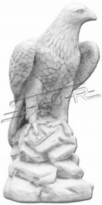 Figura Águila Jardín Estatua Escultura Esculturas Figurativas Estatuas