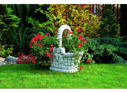 Figura Maceta de flores Maceta de plantas Decoración Blanca Figura Macetas de jardín