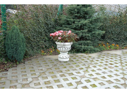Figura Maceta de flores Maceta de plantación Blanca Decoración Figura Macetas de flores Jardín