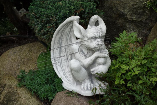 Figura Escultura Dragón Niño Jardín Esculturas Figuras Estatuas