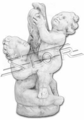 Figura Escultura Niños ángel Esculturas Diseñador Jardín Figuras