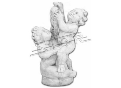 Figura Escultura Niños ángel Esculturas Diseñador Jardín Figuras