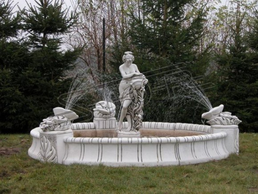 Fuente Figura Estatua Figuras Escultura Estatuas Esculturas Jardín Antiguo