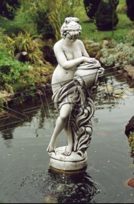 Fuente Figura Estatua Figuras Escultura Estatuas Esculturas Jardín Antiguo