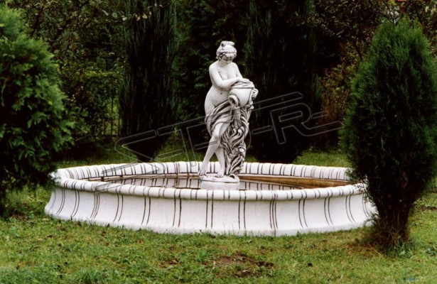 Fuente Figura Estatua Figuras Escultura Estatuas Esculturas Jardín Antiguo