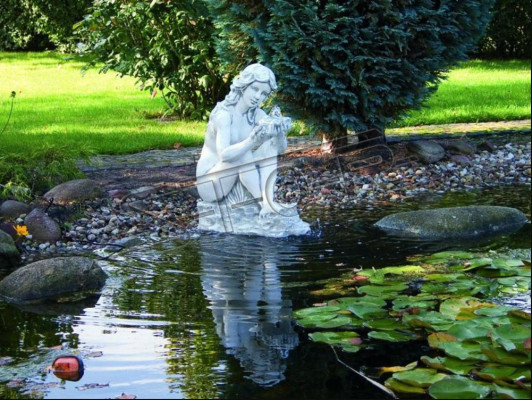Estanque de la fuente Figura Eva Estatua Figuras Esculturas Estatuas