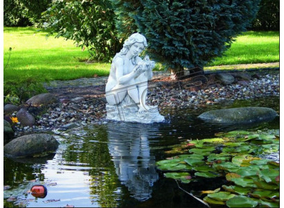 Estanque de la fuente Figura Eva Estatua Figuras Esculturas Estatuas