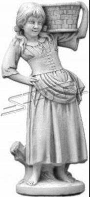 Señora 108cm diseño de escultura figura estatua figuras estatuas de jardín