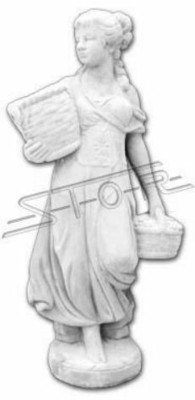 Señora 110cm Escultura Diseño Figura Estatua Figuras Jardín Estatuas