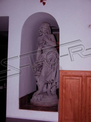 Señora 132cm escultura diseño figura estatua jardín figuras estatuas