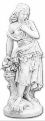 Señora 132cm escultura diseño figura estatua jardín figuras estatuas