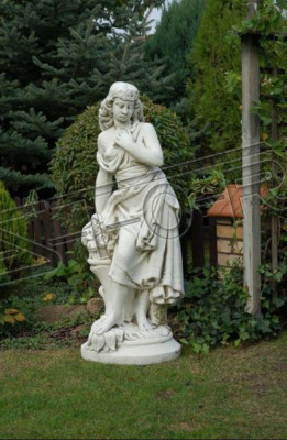 Señora 132cm escultura diseño figura estatua jardín figuras estatuas