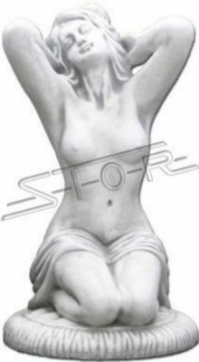 Mujer 57cm Escultura Diseño Figura Estatua Jardín Figuras Estatuas