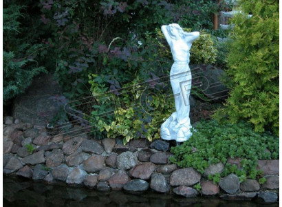 Mujer 69cm Escultura Diseño Figura Estatua Jardín Figuras Estatuas 