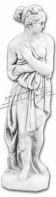 Mujer escultura diseño figura estatua jardín figuras estatuas