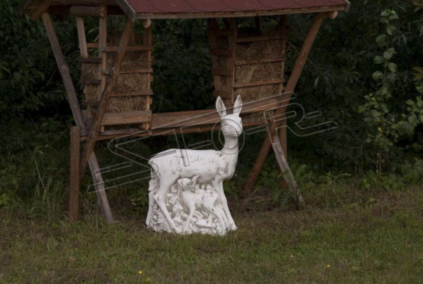 Decoración de jardín Estatua de ciervo Escultura Figuras Esculturas Figura diseñada