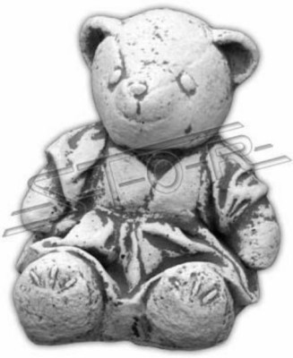 Decoración de jardín Oso Terraza Figuras de Piedra Figura Natural Estatua Decorativa