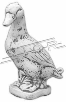 Decoración de jardín Pato Terraza Figuras de piedra Figura Decorativa Estatua Escultura