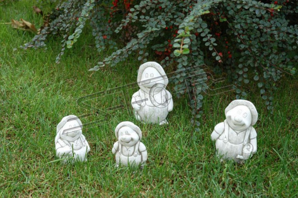 Decoración de jardín Búho Terraza Natural Piedra Figuras Figura Estatuas Decorativas