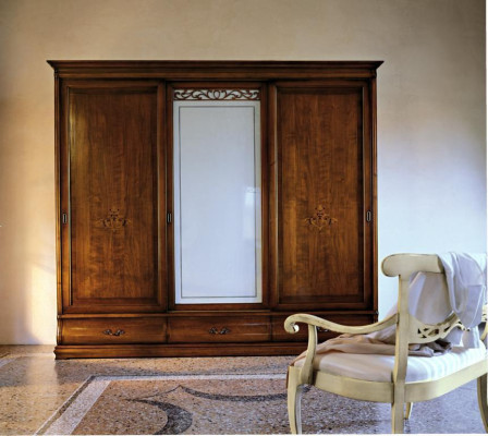 Armario de ropa Diseño de armarios Armarios con espejo Muebles Decoración Vaccari cav giovanni