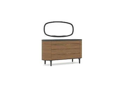Cómoda con espejo diseño armario de lujo estilo moderno muebles de dormitorio nuevos
