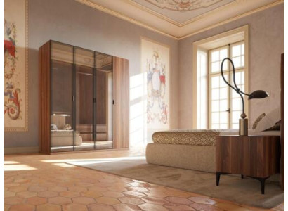 Armario moderno de madera para dormitorio de lujo, nuevo.