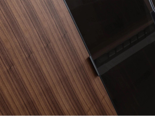 Armario moderno diseño de dormitorio armario de madera armario de lujo puertas de vidrio