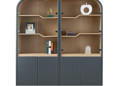 Armario de archivos Estante Práctica Bufete Gabinete Vitrina - Muebles de lujo Decoración Oficina