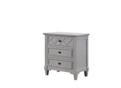 Mesita de noche de madera consolas diseño de dormitorio mesitas de noche blancas mesa auxiliar nueva.