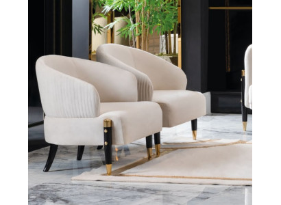 Tapizado Moderno Individual Diseñador Gris Relajante Nuevo Sala de estar Lujo Sillón Hotel