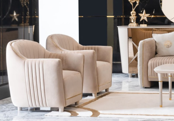 Sofá de 1 plaza Material de tapicería de madera Silla moderna Funda de asiento Textil de diseñador Nuevo