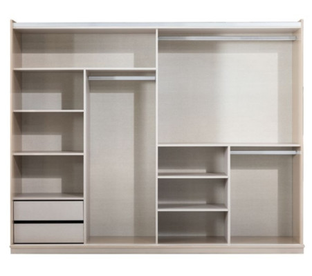 Armarios de dormitorio Armario de lujo Madera Armarios modernos