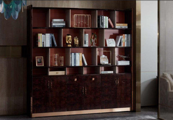 Mesa Silla Armario de oficina Estudio Nuevo Creativo Moderno Diseño Muebles Lujo