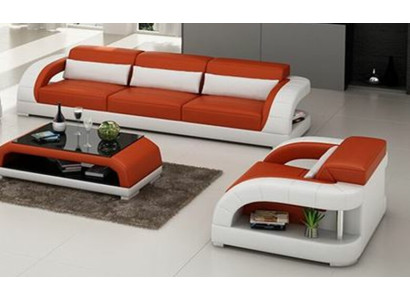 Sofá conjunto de sofá 3+1+1 Diseño de asientos tapizados sofás sofá moderno