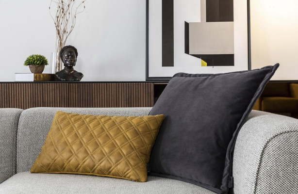 Sofá de tres plazas Sofá de 3 plazas Sofá de tela Sofás Moderno Gris Tela Sofá Nuevo