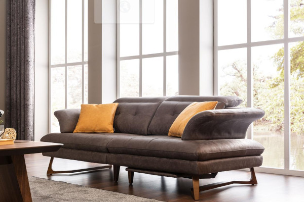Conjunto de sofá de 3 plazas Sofá Sofás Conjuntos Modernos Gris Set de Sillones