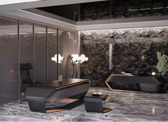 Muebles de oficina, muebles de lujo para la sala de trabajo, cómoda, aparador de diseñador, muebles