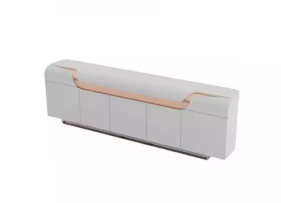 Mueble de oficina cómoda de oficina Muebles de diseño Armario Lowboard Blanco