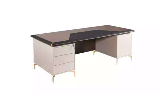 Muebles de oficina modernos, mesa lateral, escritorio, escritorio de esquina, cómoda.